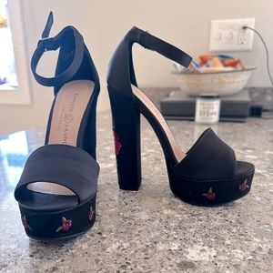 New Chinese laundry rose heels